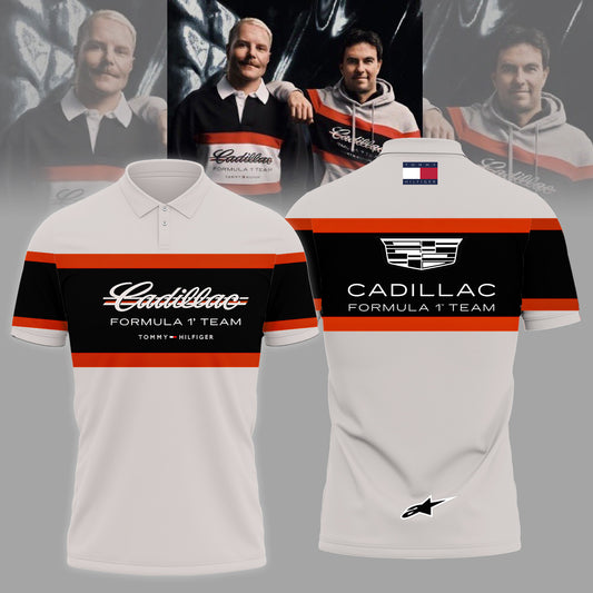 Cadillac Formula 1 x Tommy Hilfiger Limited Edition Polo