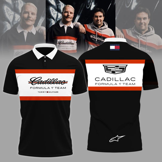 Cadillac Formula 1 x Tommy Hilfiger Limited Edition Polo