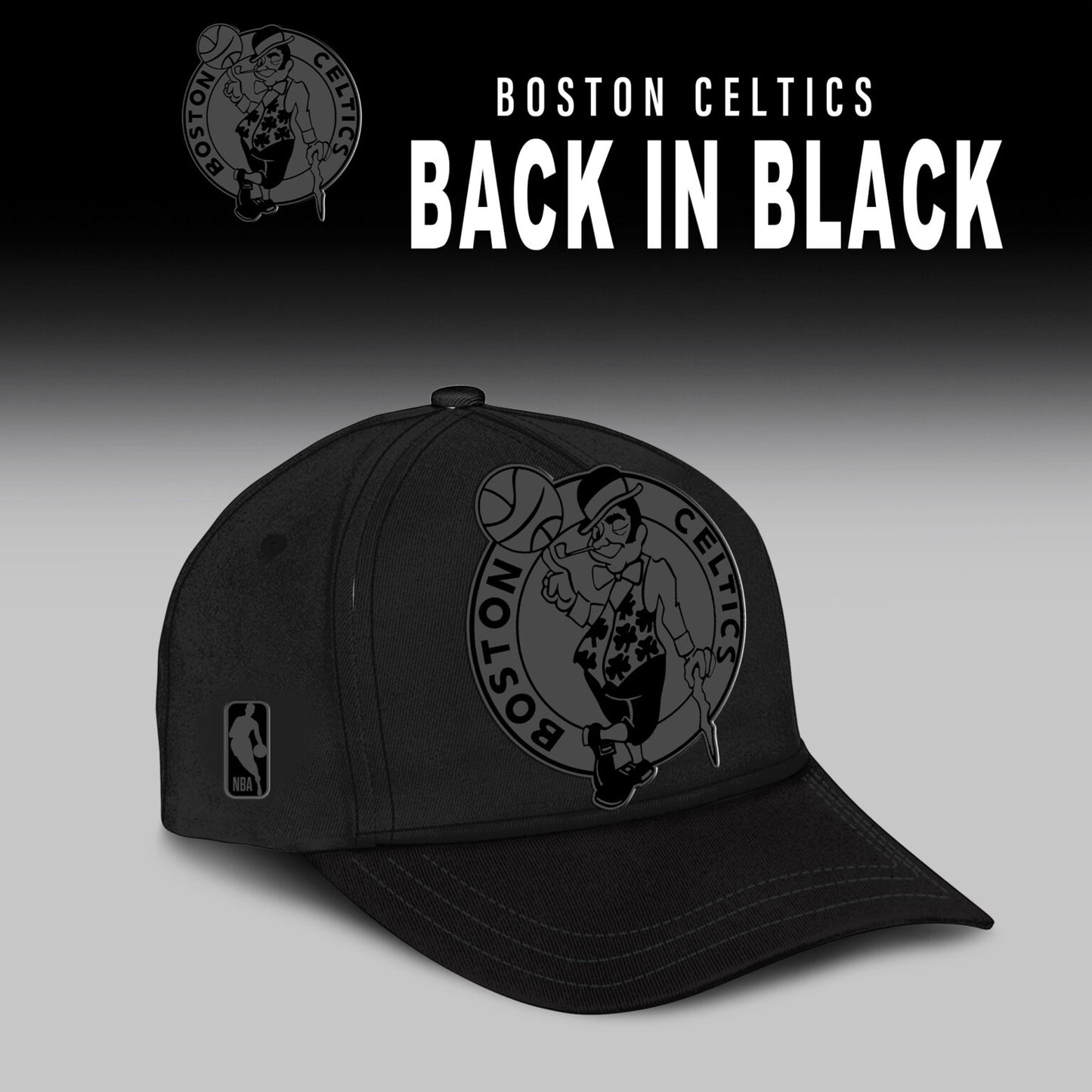 Boston Celtics Back in Black Limited Edition Hoodie