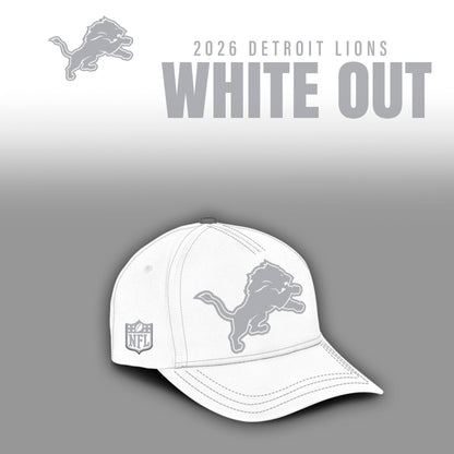 Detroit Lions 2025 Winter White Out Combo TShirt