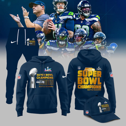 Seattle Seahawks Super Bowl LX Champions Limited Edition Hoodie