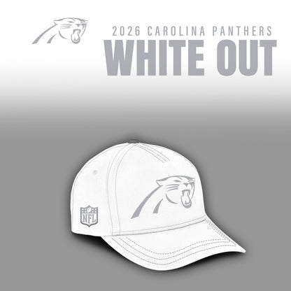 Carolina Panthers 2025 Winter White Out Combo Hoodie