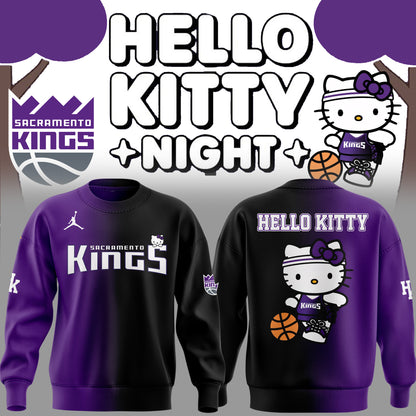 Sacramento Kings x Hello Kitty Night Sweatshirt 2026