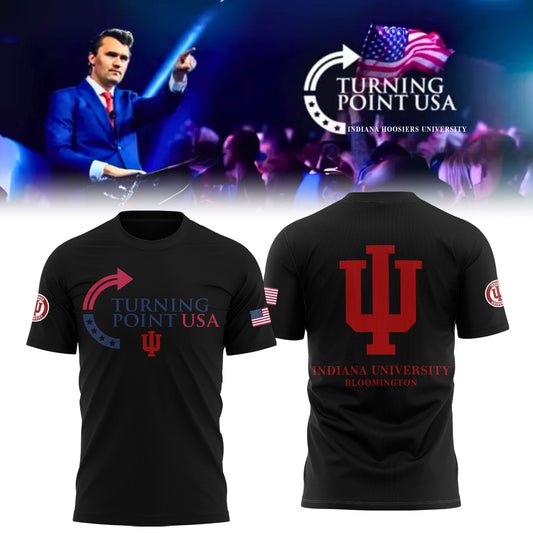 Limited Edition Indiana University x Turning Point USA T-Shirt