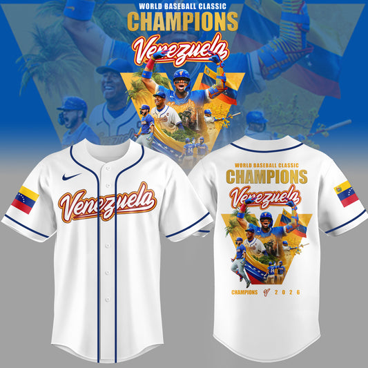 World Baseball Classic Champions x Venezuela Limited Edition 2026 Jersey