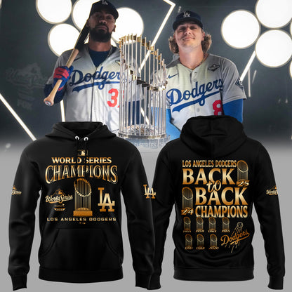 LA Dodgers – 2025 World Series Champions Limited Edition Combo Hoodie