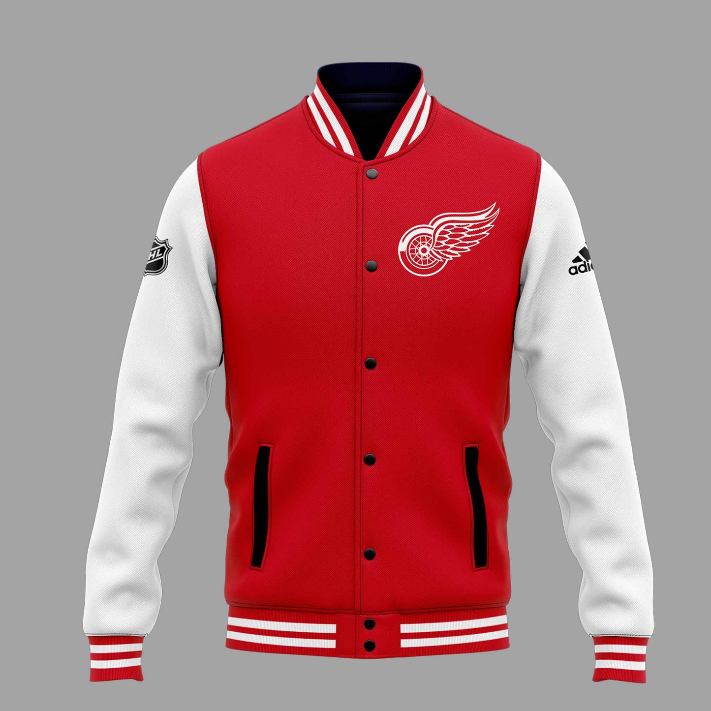 Detroit Red Wings NHL Team Bomber Jacket