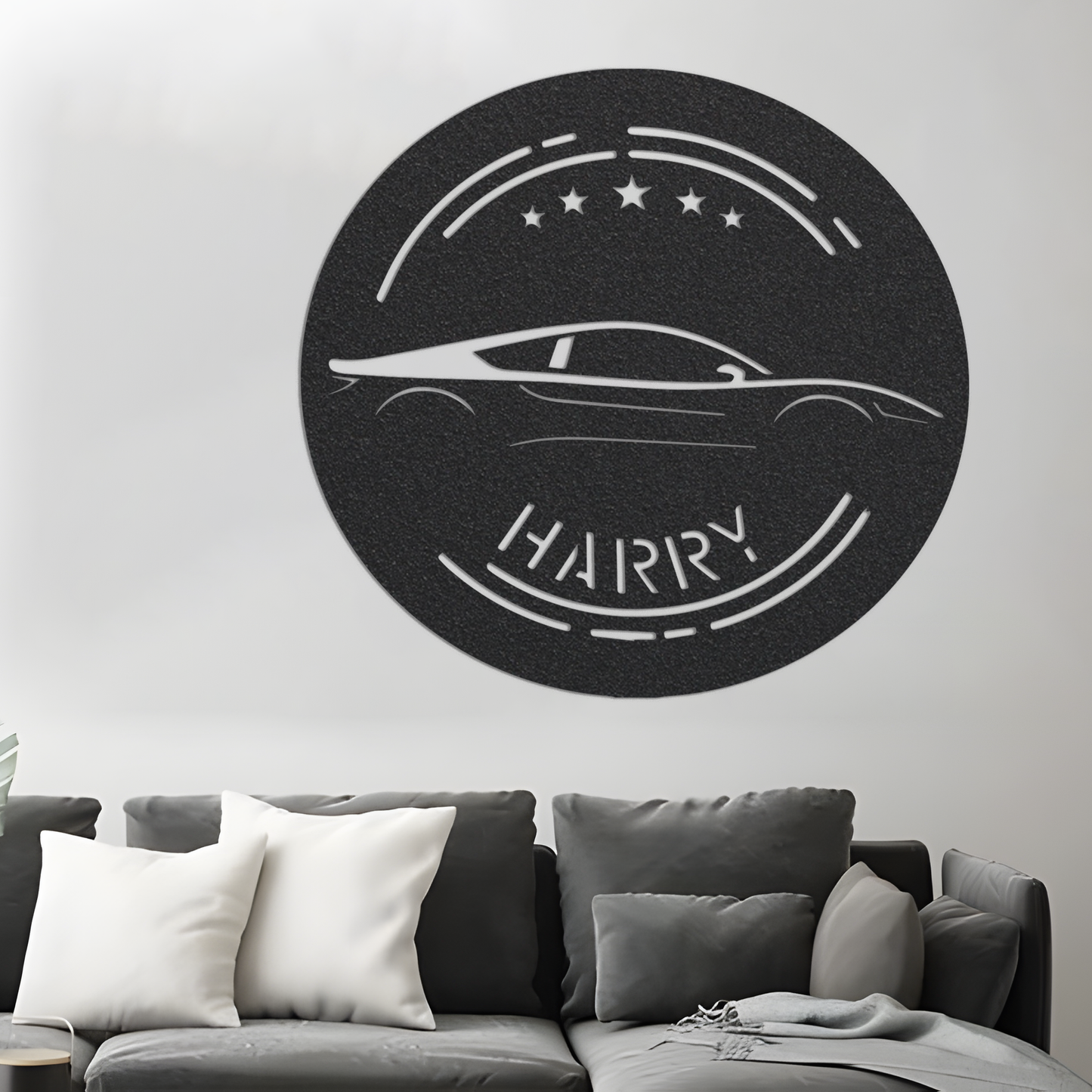 Metal Sportscar Name Sign, Metal Man Cave Sign, Custom Garage Metal Sign, Metal Name Sign, Garage Sign, Custom Name Sign, Custom Man Cave