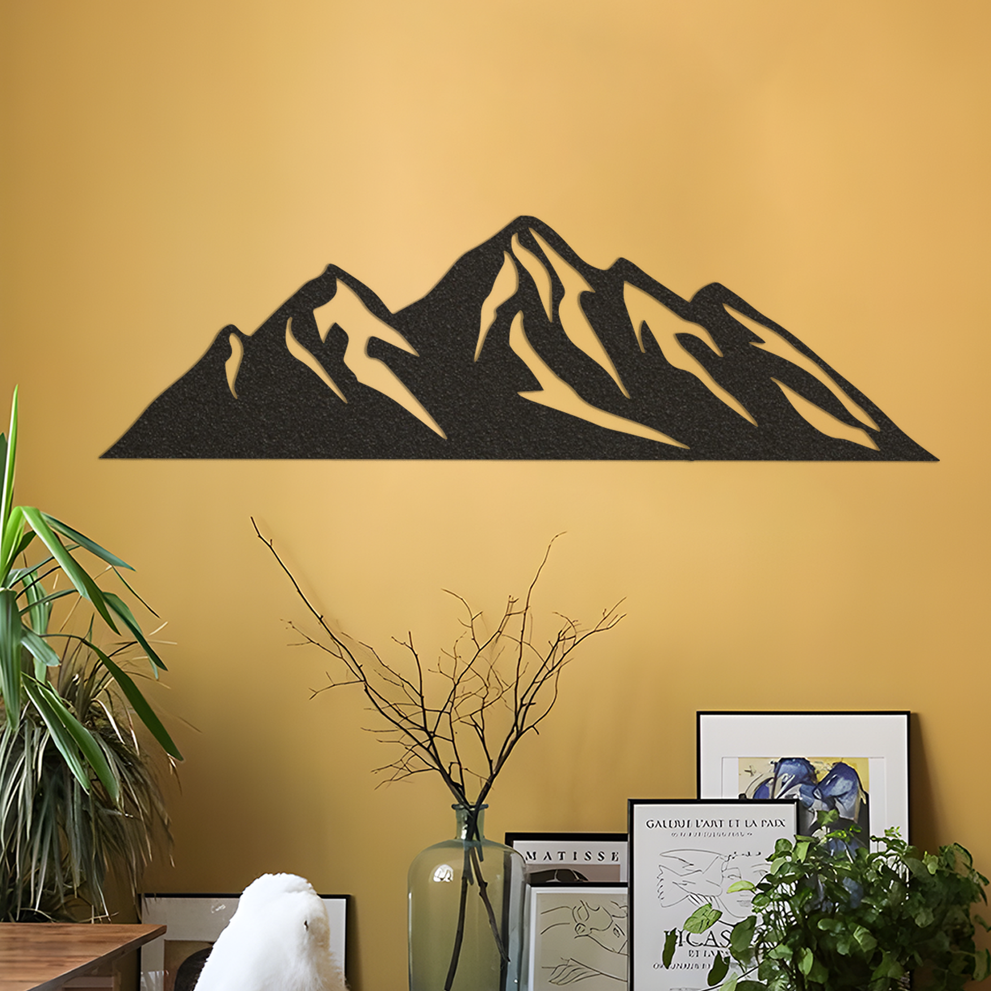 Mountain Metal Home Decor / Mountain Wall Art / Mountain Metal Wall Art / Metal Wall Art / Wall Art / Metal Wall Decor