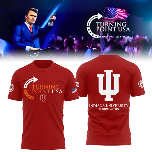 Limited Edition Indiana University x Turning Point USA T-Shirt