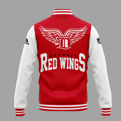 Detroit Red Wings NHL Team Bomber Jacket