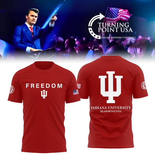 Limited Edition Indiana University x Turning Point USA T-Shirt