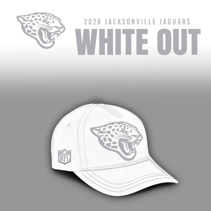 Jacksonville Jaguars 2025 Winter White Out Combo TShirt