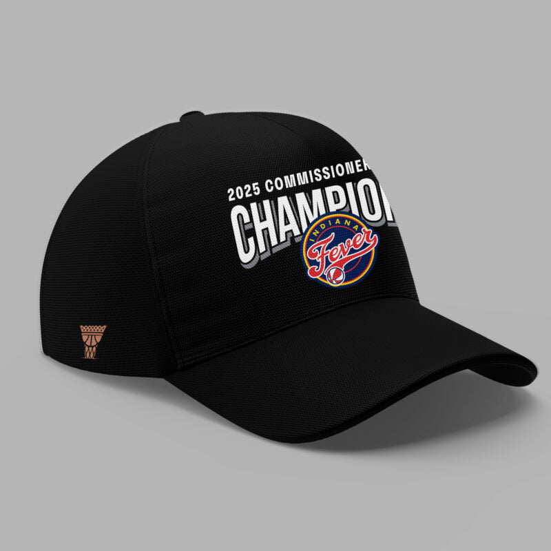 Indiana Fever 2025 WNBA Commissioner’s Cup Champions T-Shirt
