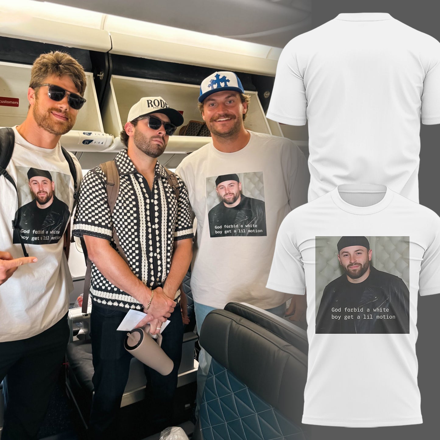 Limited Edition Buccaneers “God forbid a white boy get a lil motion” T-Shirt