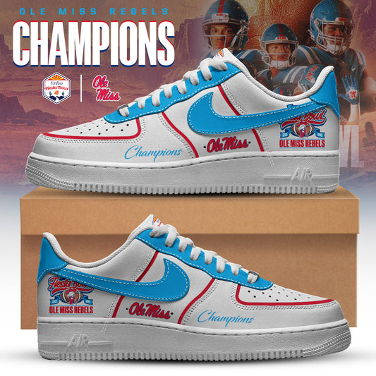 Ole Miss Rebels Special Fiesta Bowl Champions AF1 Sneaker