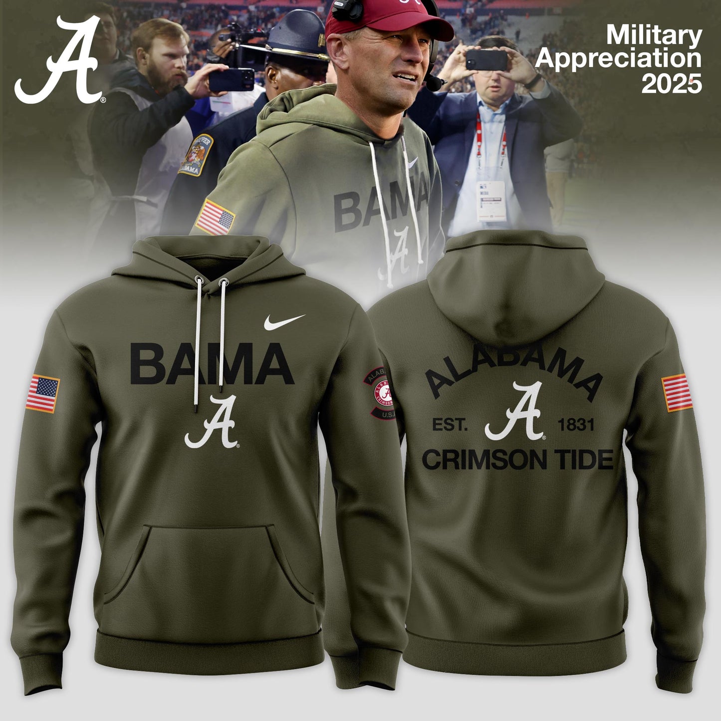 Southeastern Conference Teams 2025 Military Appreciation Limited Edition Hoodie