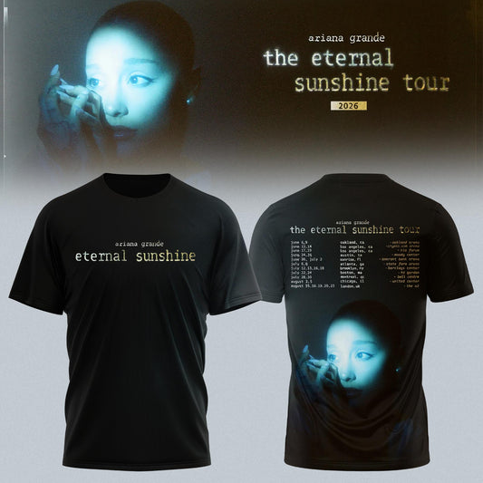 Ariana Grande 2026 The Eternal Sunshine Tour T-shirt