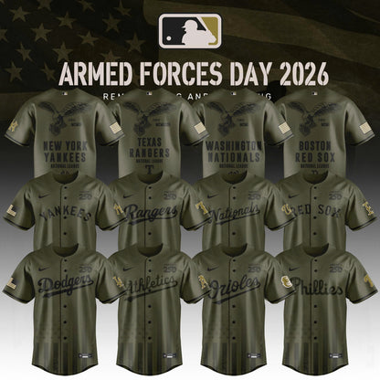 All Team MLB 2026 Armed Forces Day Limited Edition Jersey