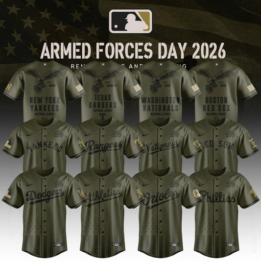 All Team MLB 2026 Armed Forces Day Limited Edition Jersey