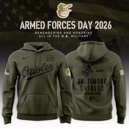 All Team MLB 2026 Armed Forces Day Limited Edition Hoodie