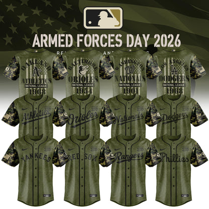 All Team MLB 2026 Armed Forces Day Limited Edition Jersey