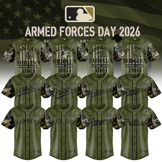 All Team MLB 2026 Armed Forces Day Limited Edition Jersey