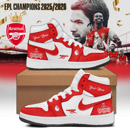 Arsenal F.C Premier League champions 25/26 JD1 Shoes