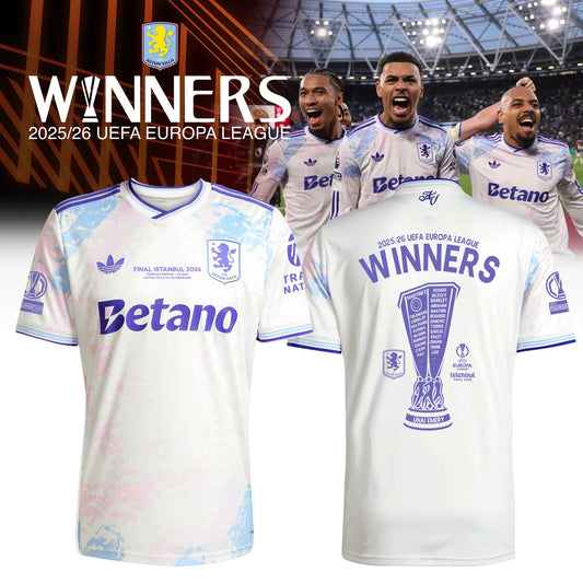 Aston Villa Europa League Winners 25/26 Jersey