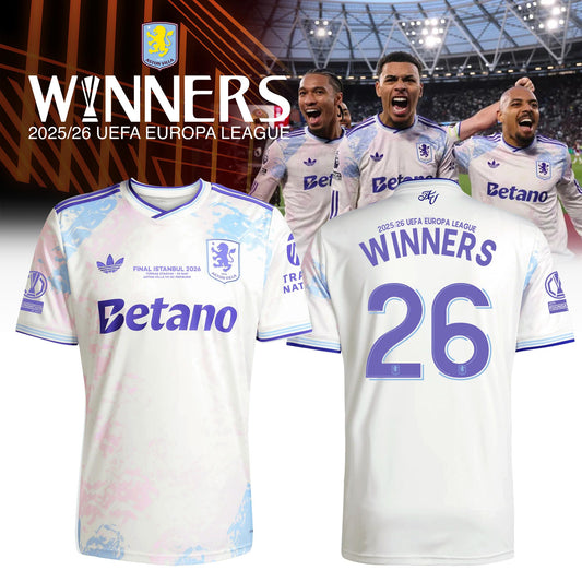 Aston Villa Europa League Winners 25/26 Jersey