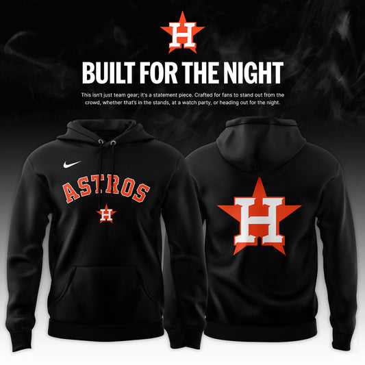 Houston Astros 2026 Fashion Black Out Limited Edition Hoodie