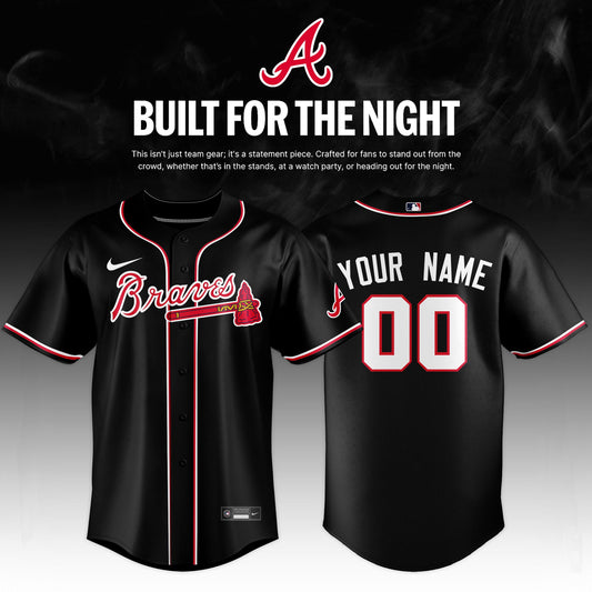 Atlanta Braves 2026 Fashion Black Out Limited Edition Jersey