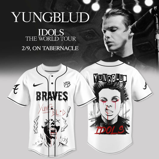 Atlanta Braves X YUNGBLUD: IDOLS THE WORLD TOUR – NA TOUR Merch
