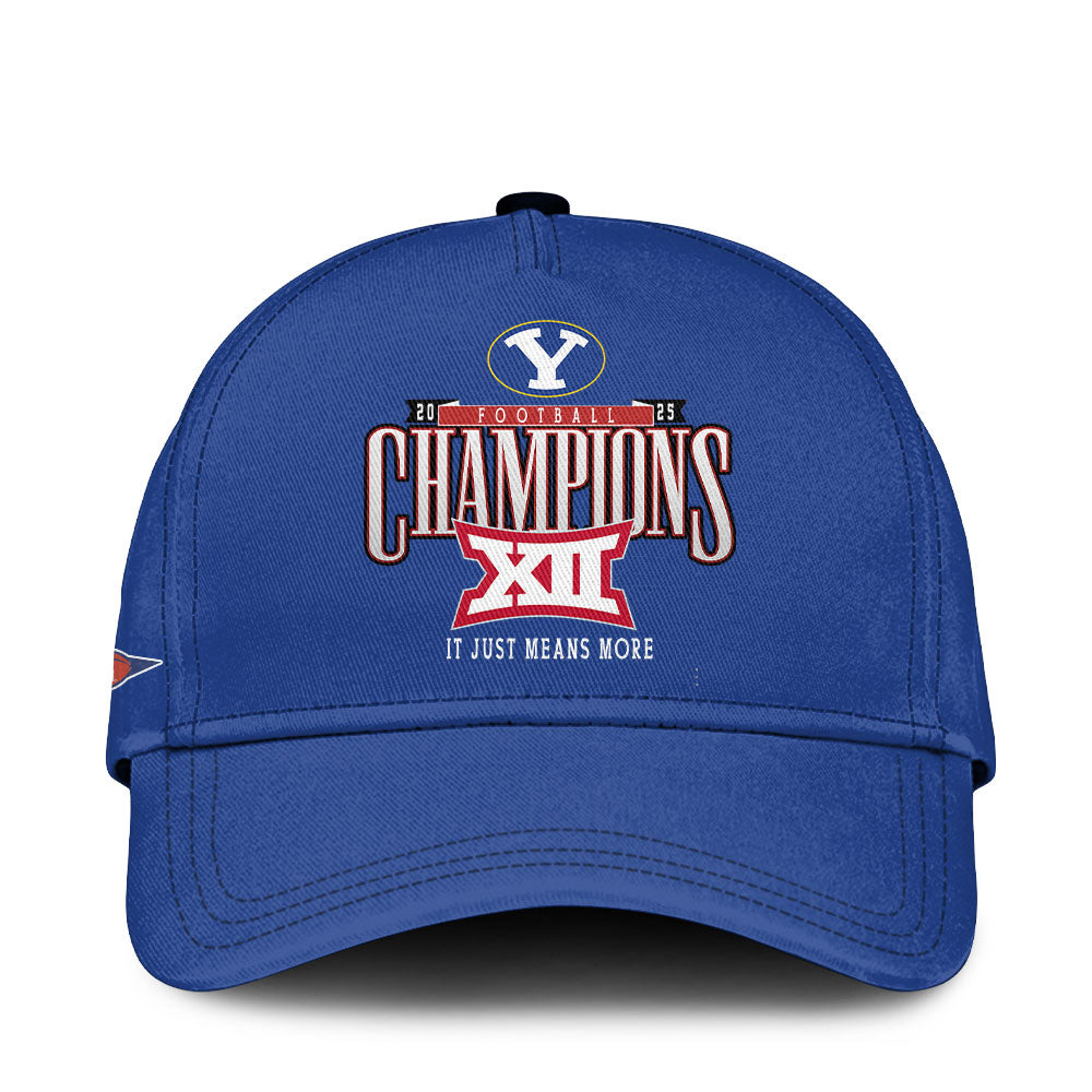 BYU Cougars Football 2025 Big 12 Conference Champs Tshirt