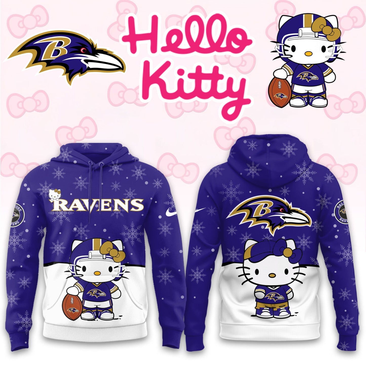 Baltimore Ravens HK Limited Hoodie