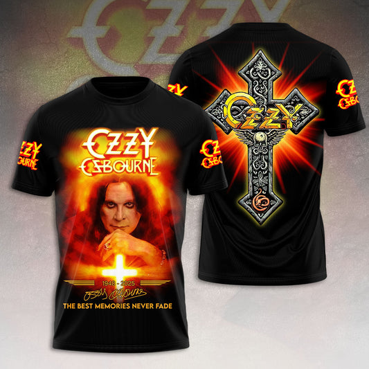 R.I.P Ozzy Osbourne Thank You For The Memories Shirt