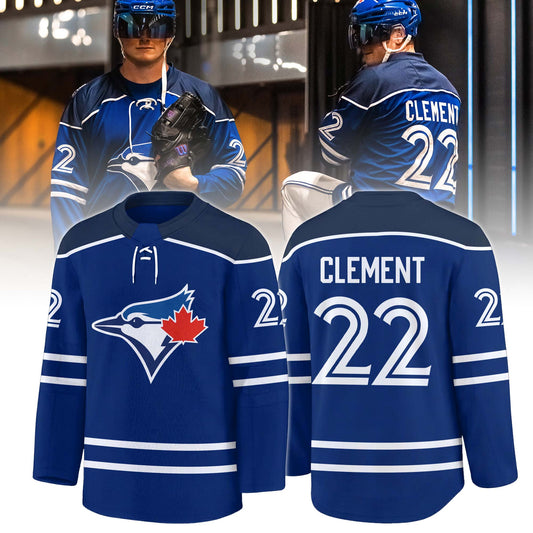 Toronto Blue Jays Ern Dog Appreciation Day Hockey Jersey