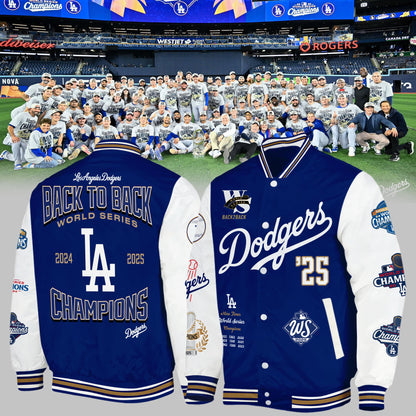LA Dodgers – 2025 World Series Champions Limited Edition Combo Jacket
