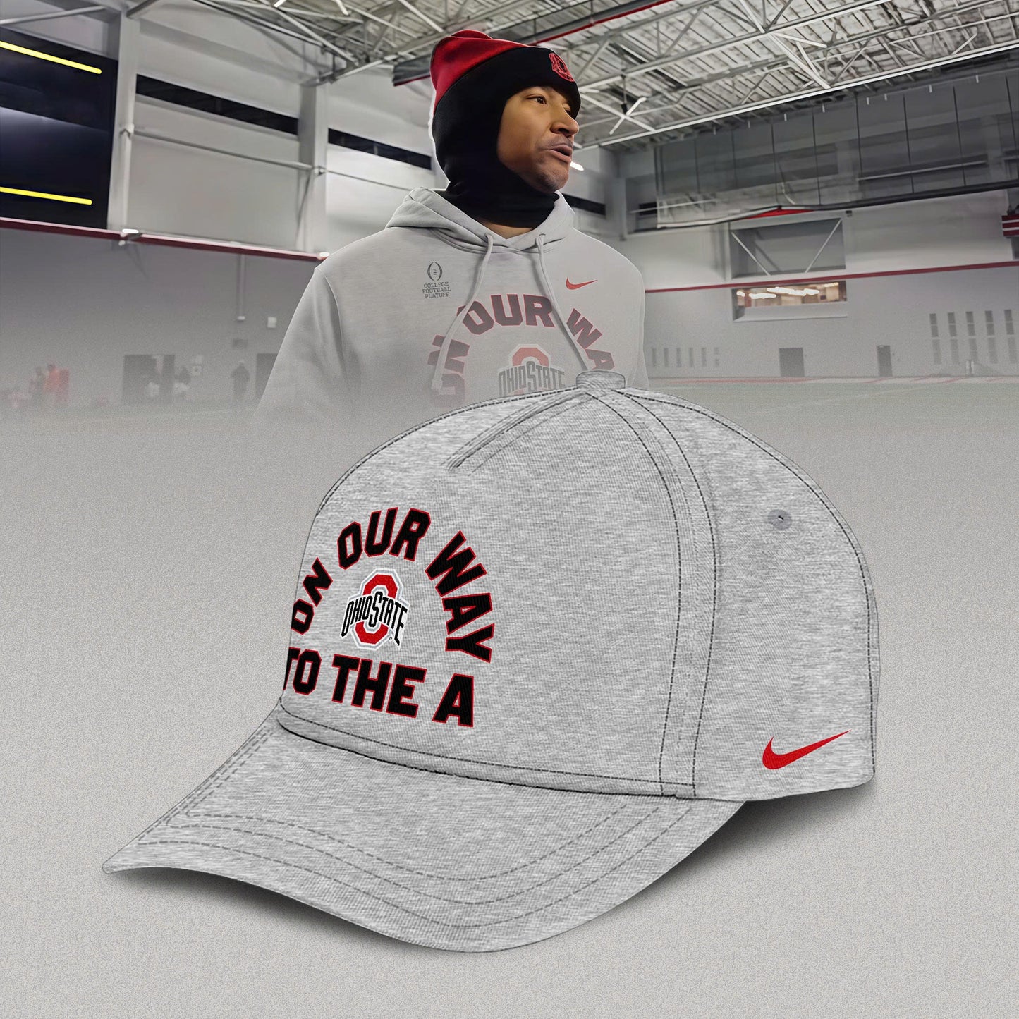 Ohio State Buckeyes “ON OUR WAY TO THE A” Limited Edition Combo T-Shirt