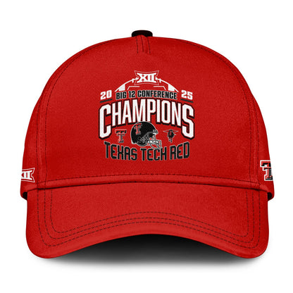 Texas Tech Red Raiders 2025 CHAMPIONS Big12 Football Combo Hoodie