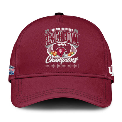 Indiana Hoosiers Football Champions Peach Bowl 2025/26 Hoodie