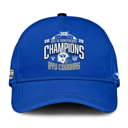 BYU Cougars Football 2025 Big 12 Conference Champs Tshirt