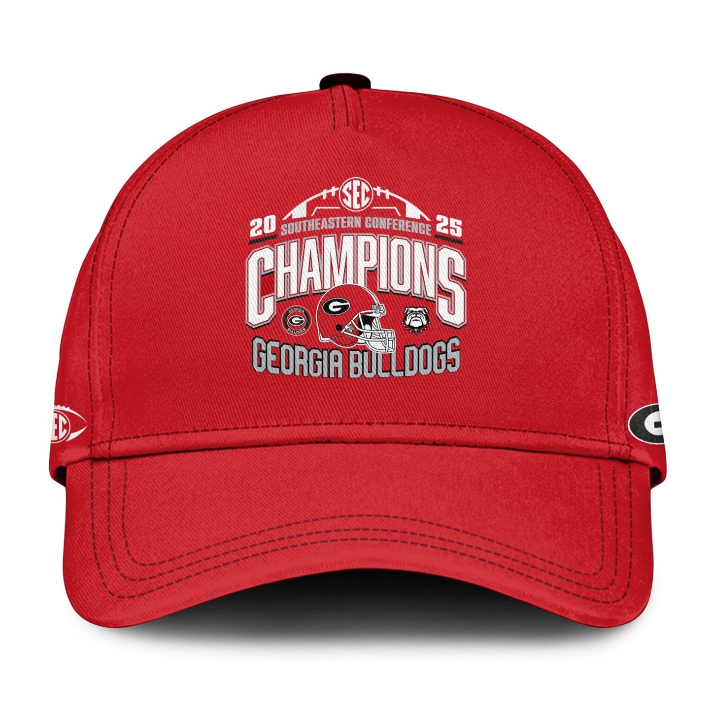 Georgia Bulldogs 2025 SEC Conference Champions Combo T-Shirt