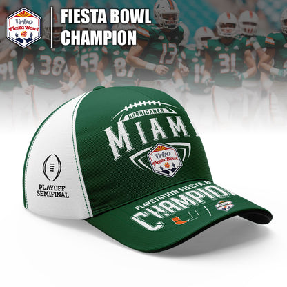 Miami Hurricanes College Football Playoff 2025 Fiesta Bowl Champions Combo T-Shirt