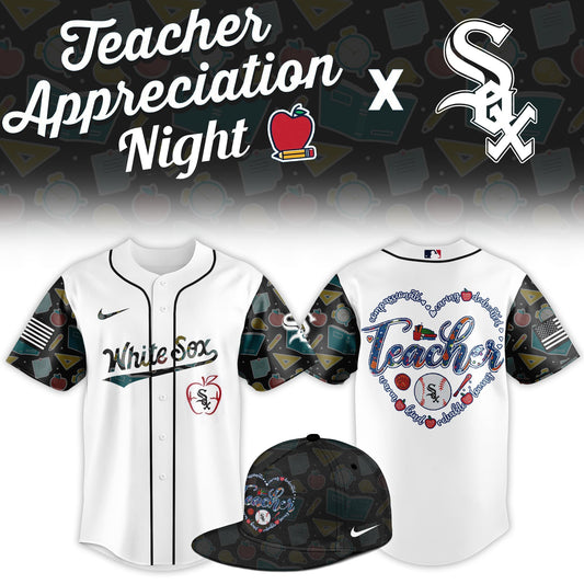 C.White Sox Teacher Appreciation Night Limited Baseball Jersey