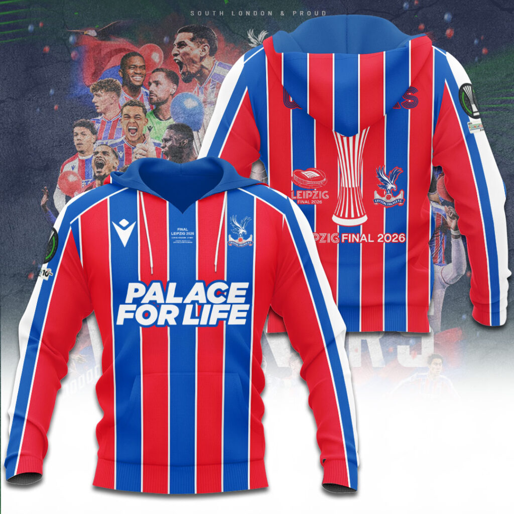 Crystal Palace 2025-26 UEFA Conference League Winners Hoodie