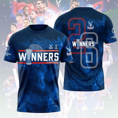 Crystal Palace 2025-26 UEFA Conference League Winners T-Shirt