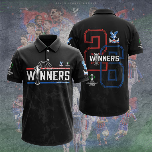 Crystal Palace 2025-26 UEFA Conference League Winners POLO