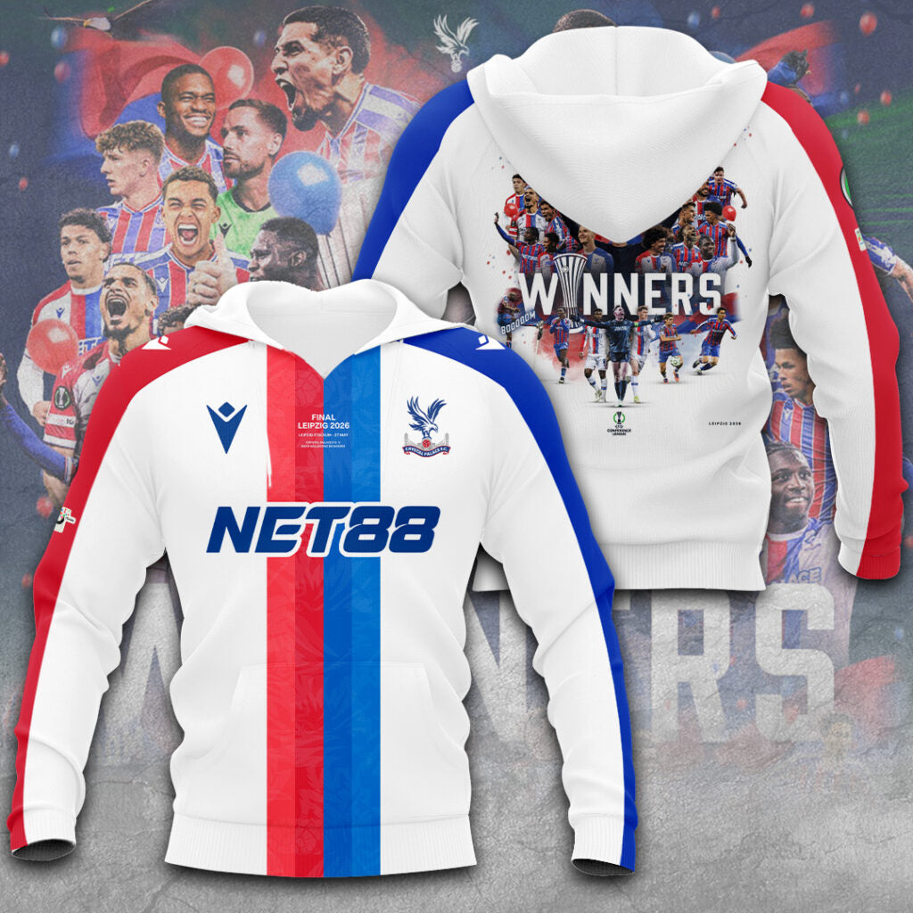 Crystal Palace 2025-26 UEFA Conference League Winners Hoodie