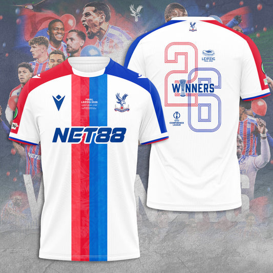 Crystal Palace 2025-26 UEFA Conference League Winners T-Shirt
